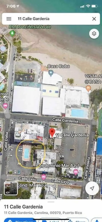 Vakantiehuis Attractive Penthouse In Isla Verde San Juan Puerto Rico